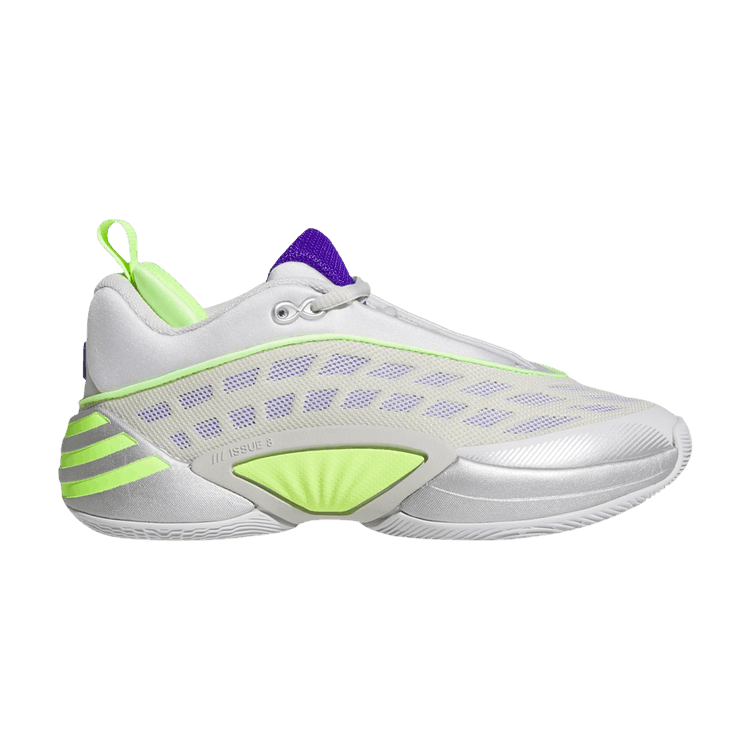 adidas Don Issue 8 Big Kid 'Silver Metallic Lucid Lemon'