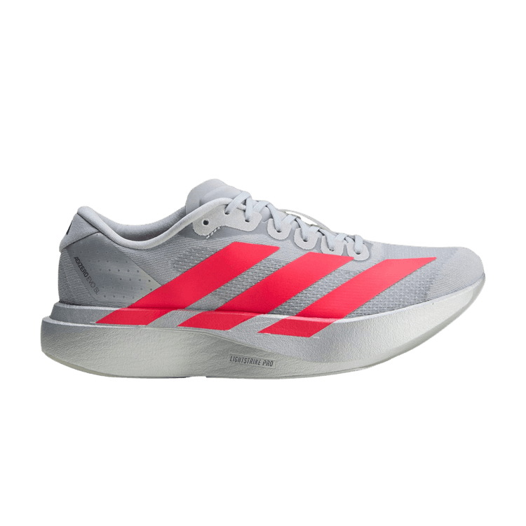adidas Wmns Adizero Evo SL 'Silver Metallic Lucid Red Iron Metallic'