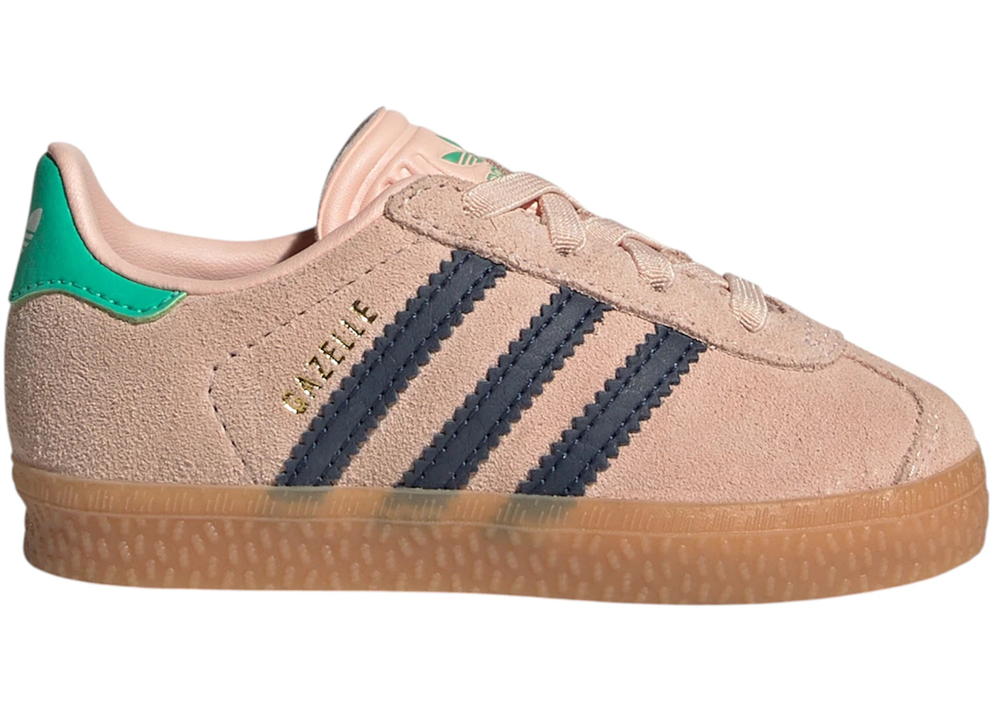 adidas Gazelle Comfort Closure Blush Pink Night Indigo Green (TD)