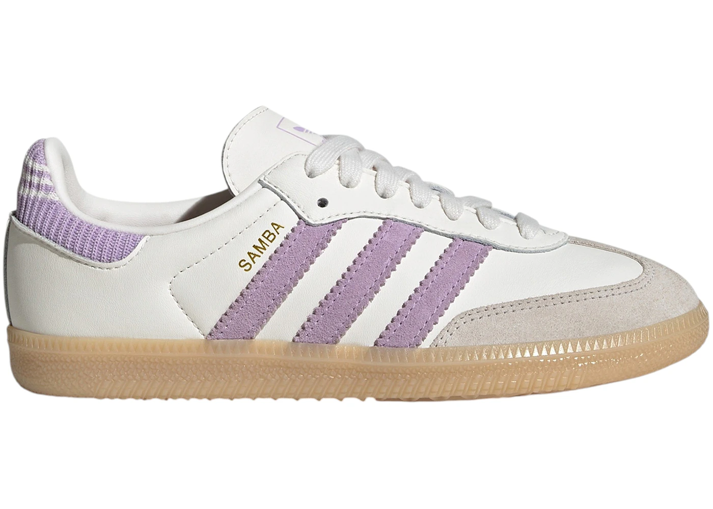 adidas Samba OG Cloud White Powder Plum Gum (GS)