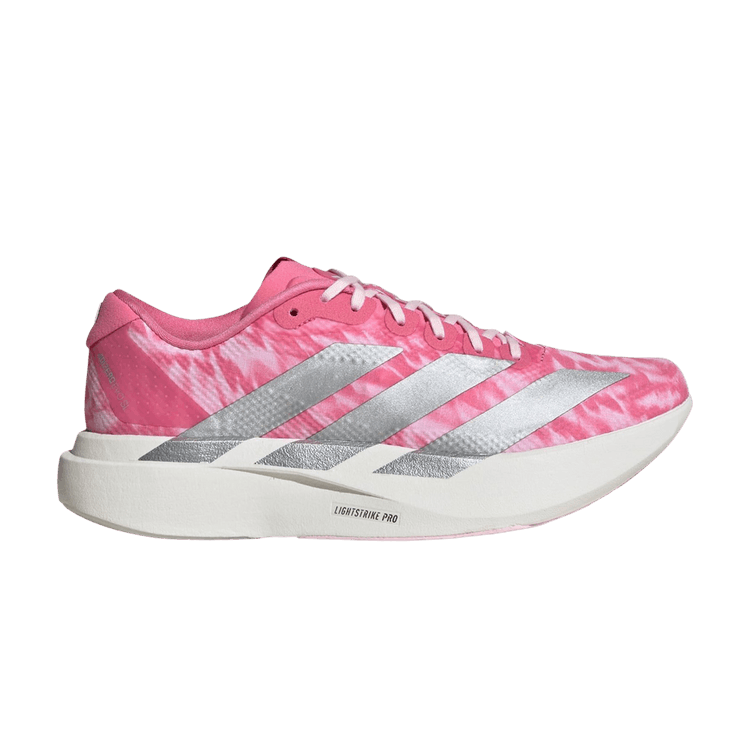 adidas Wmns Adizero Evo SL Woven 'Pink Fusion Silver Metallic Clear Pink'