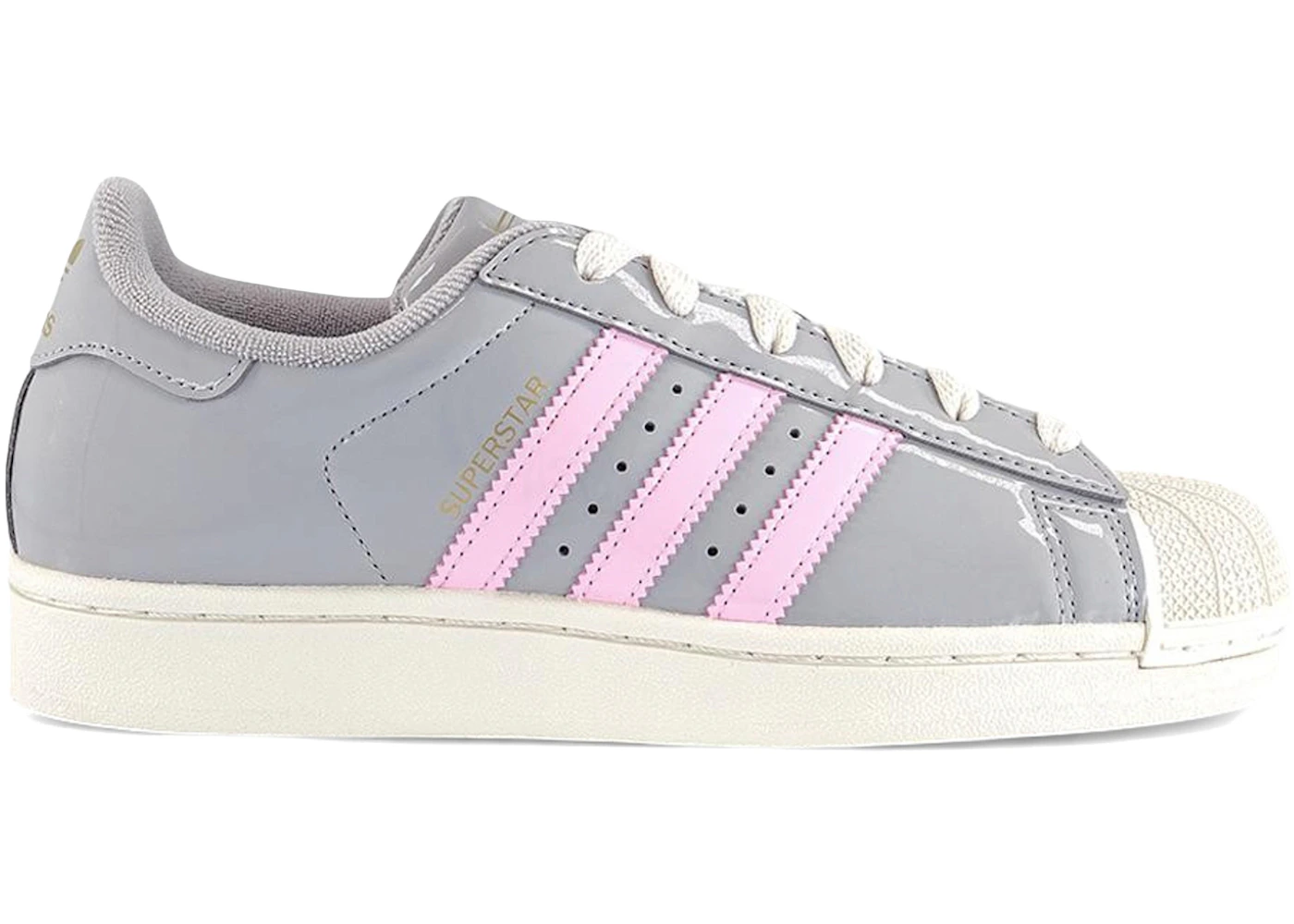 adidas Superstar II Grey Clear Pink Off White (Women's)