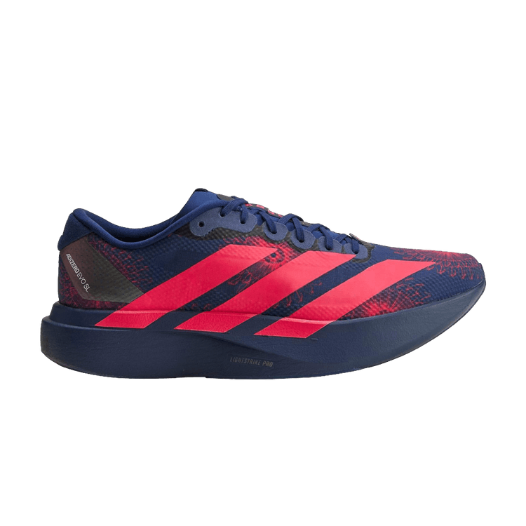 adidas Adizero Evo SL 'Dark Blue Lucid Red Muted Purple'