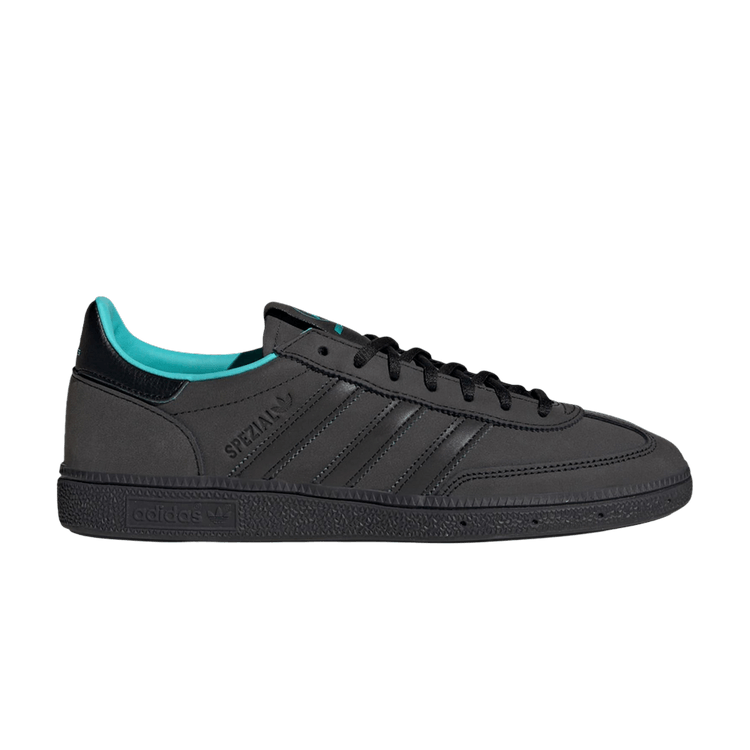 Mercedes x adidas Handball Spezial 'Core Black Semi Mint Rush'