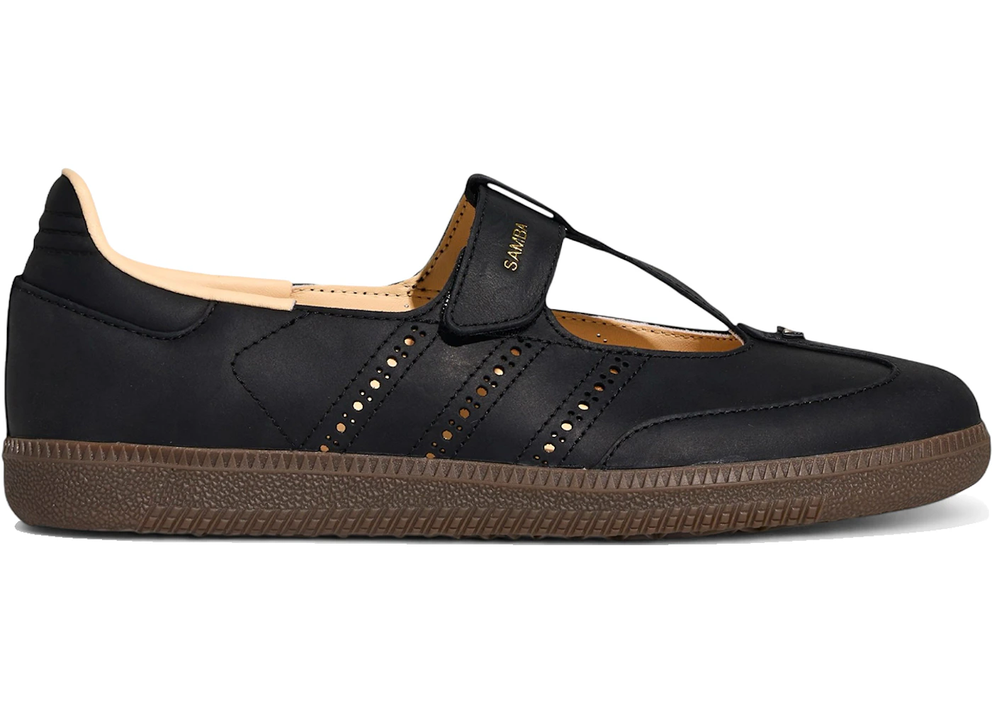adidas Samba Jane Black Crystal Sand (Women's)