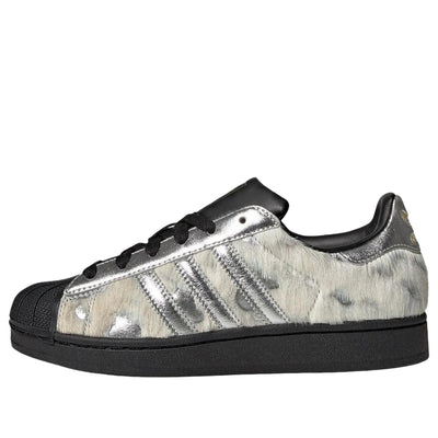 (WMNS) adidas Supertar II 'Pony Hair Cream Silver Metallic'