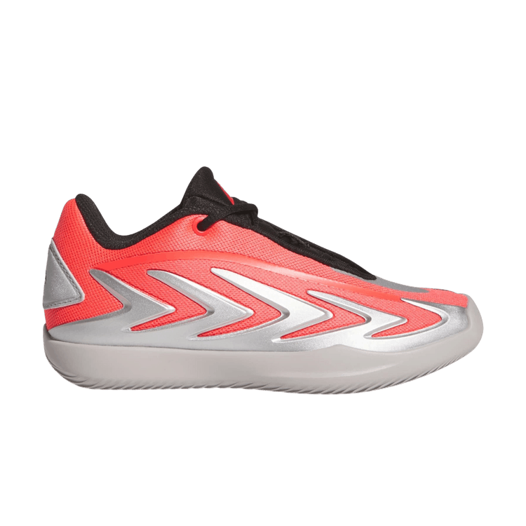 adidas Anthony Edwards 3 Little Kid 'Lucid Red Silver Metallic'