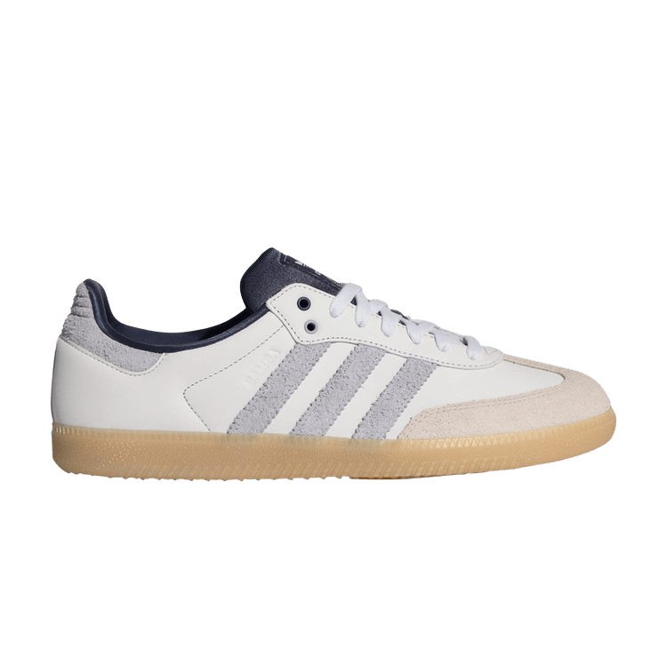 adidas Samba OG 'Crystal White Halo Silver Shadow Navy'