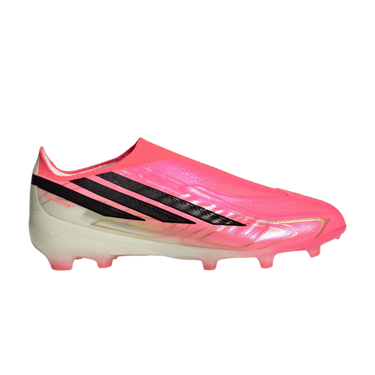 adidas F50 Hyperfast Elite Laceless FG Little Kid 'Solar Turbo'