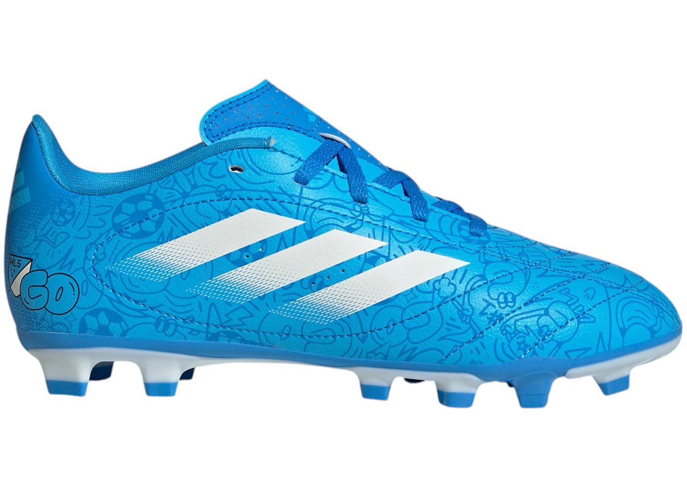 adidas Goletto IX FG/MG Lucid Aquamarine Lucid Ray Blue (GS)