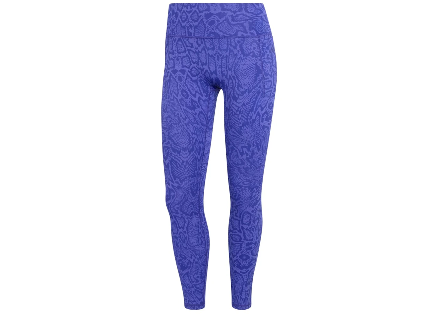 adidas Women's Optime PrimeLift Snake 7/8 Leggings Solar Purple/Pure Purple