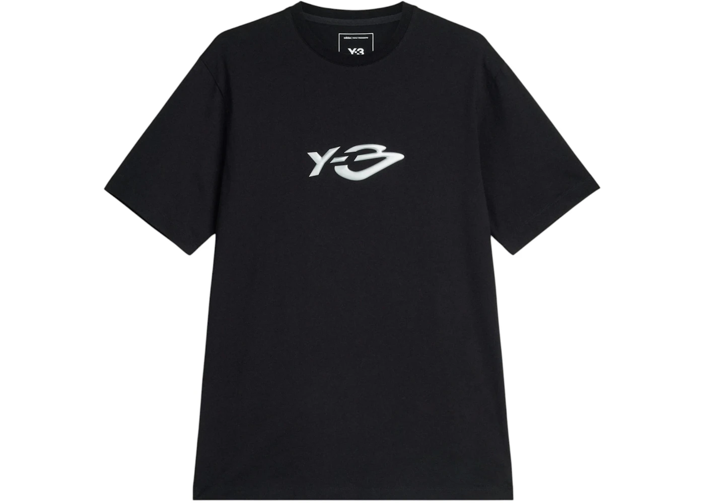 Y-3 Logo LS Tee Black