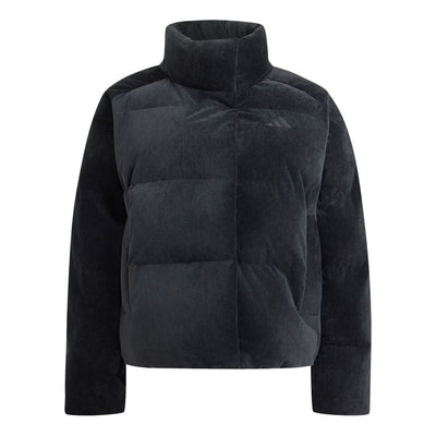 (WMNS) adidas Helionic Down Puffer Velour Jacket Asia Sizing 'Black'
