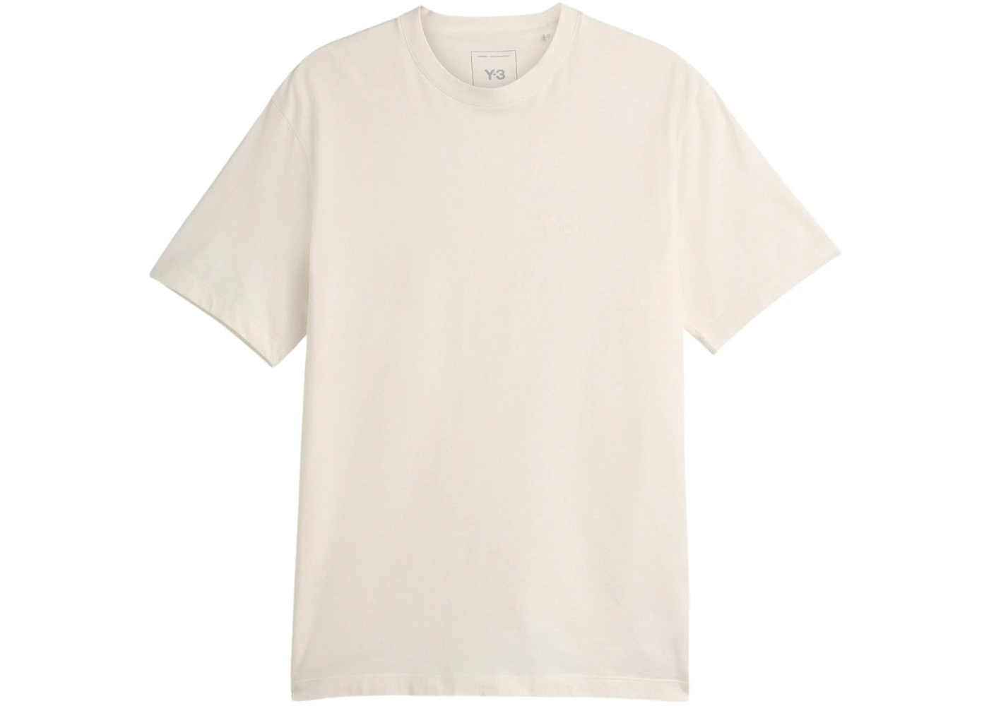 adidas Y-3 Regular Short Sleeve Tee Chalk White