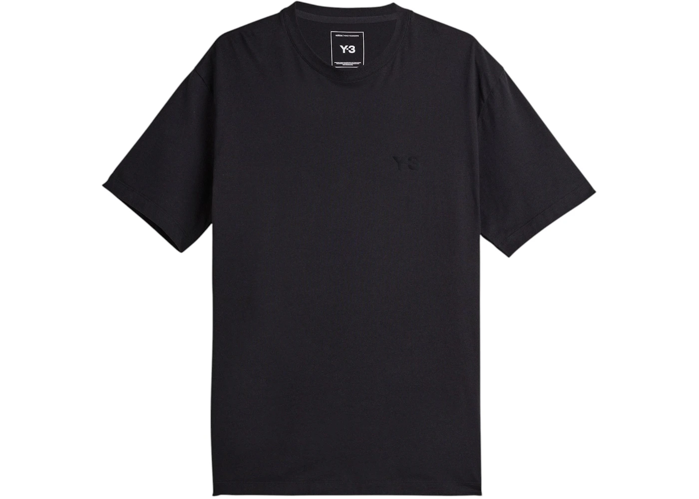adidas Y-3 Regular Short Sleeve Tee Black