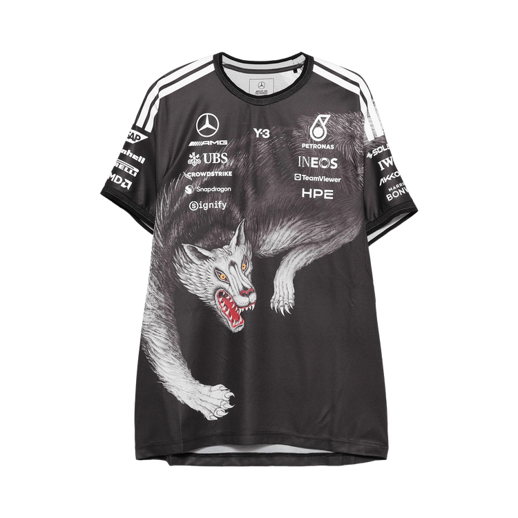 Y-3 F1 DRVR Short-Sleeve Jersey 'Black'