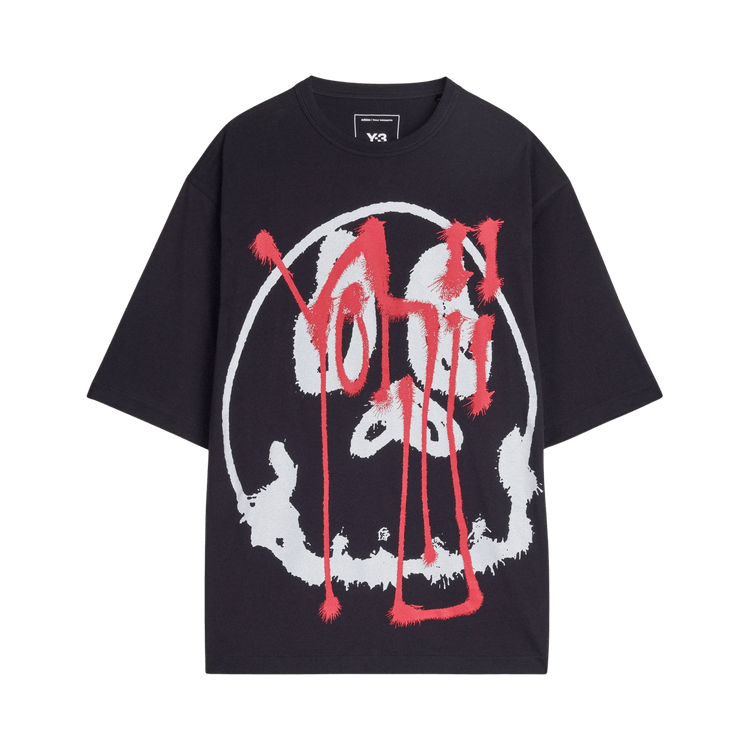 Yohji Yamamoto Pour Homme x Adidas Skull GFX Short-Sleeve Tee 'Black'