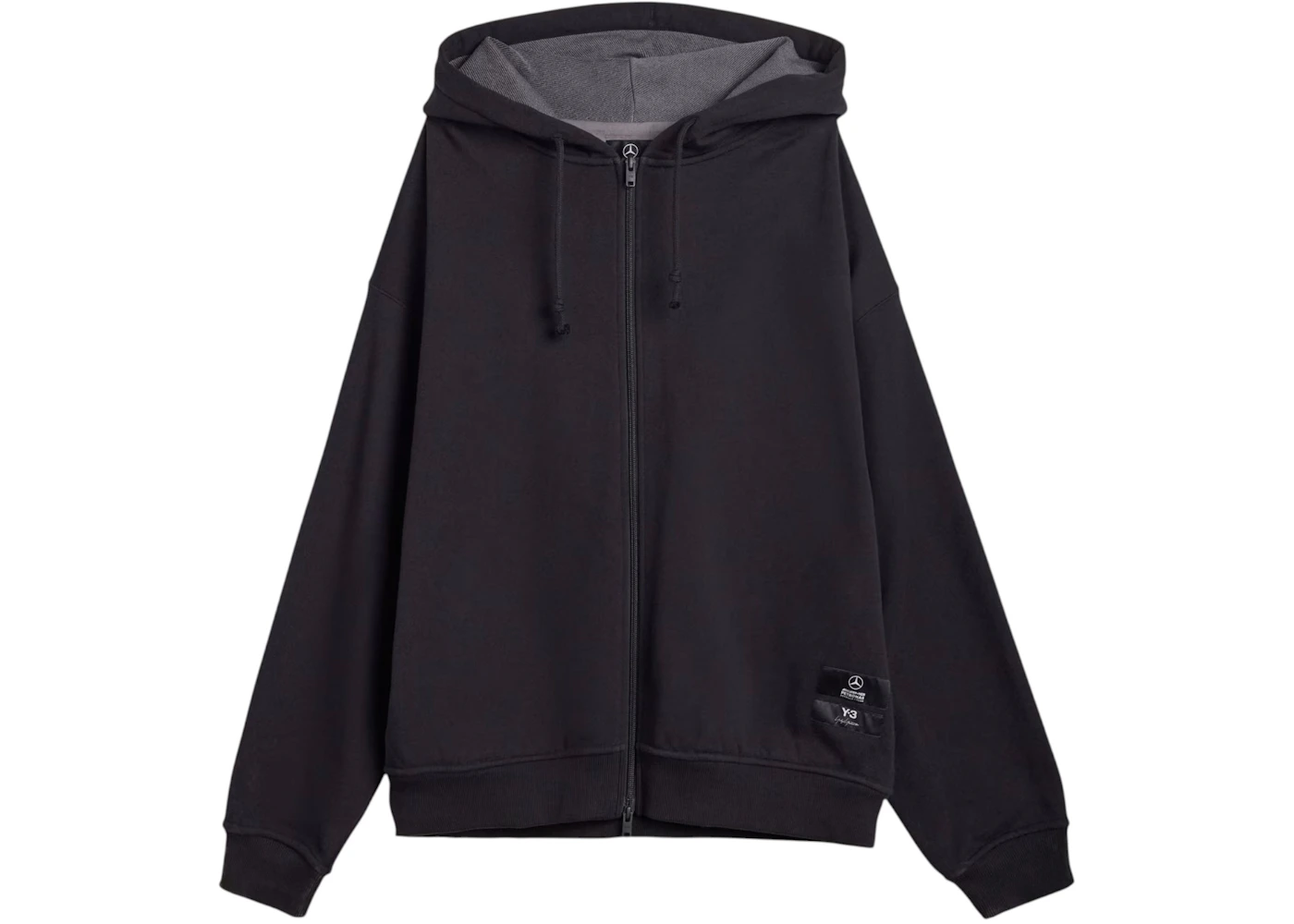 adidas x Y-3 Mercedes Amg Petronas Formula 1 Team Zip Hoodie Black