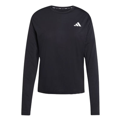 (WMNS) adidas ADI365 Running Climacool Iconic Long Sleeve Top 'Black'