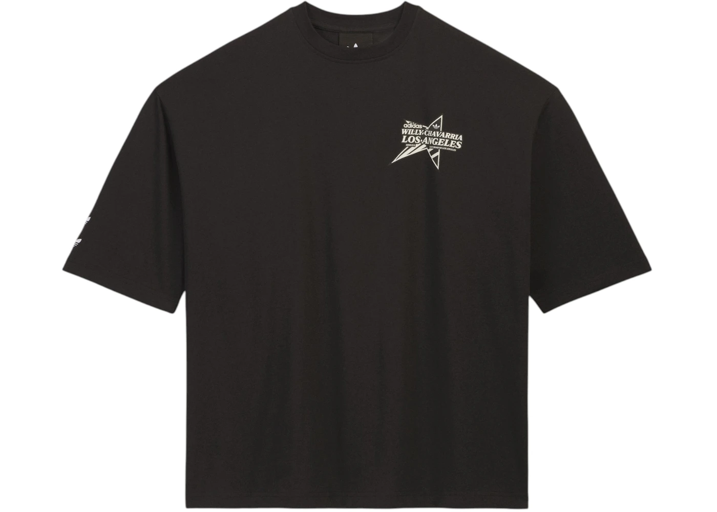 adidas Chavarria Star Logo Tee Black