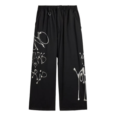 adidas x Y-3 Chito Graphic Wide Wool Pants Asia Sizing 'Black'