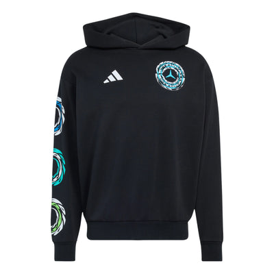 adidas x Mercedes AMG Petronas Formula 1 Team Lights Hood Sweatshirt 'Black'