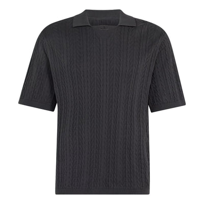 adidas Cable Knit Jersey Asia Sizing 'Utility Black'