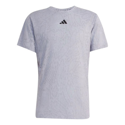 adidas D4T PrimeLift AOP T-Shirt Asia Sizing 'Halo Silver Grey'