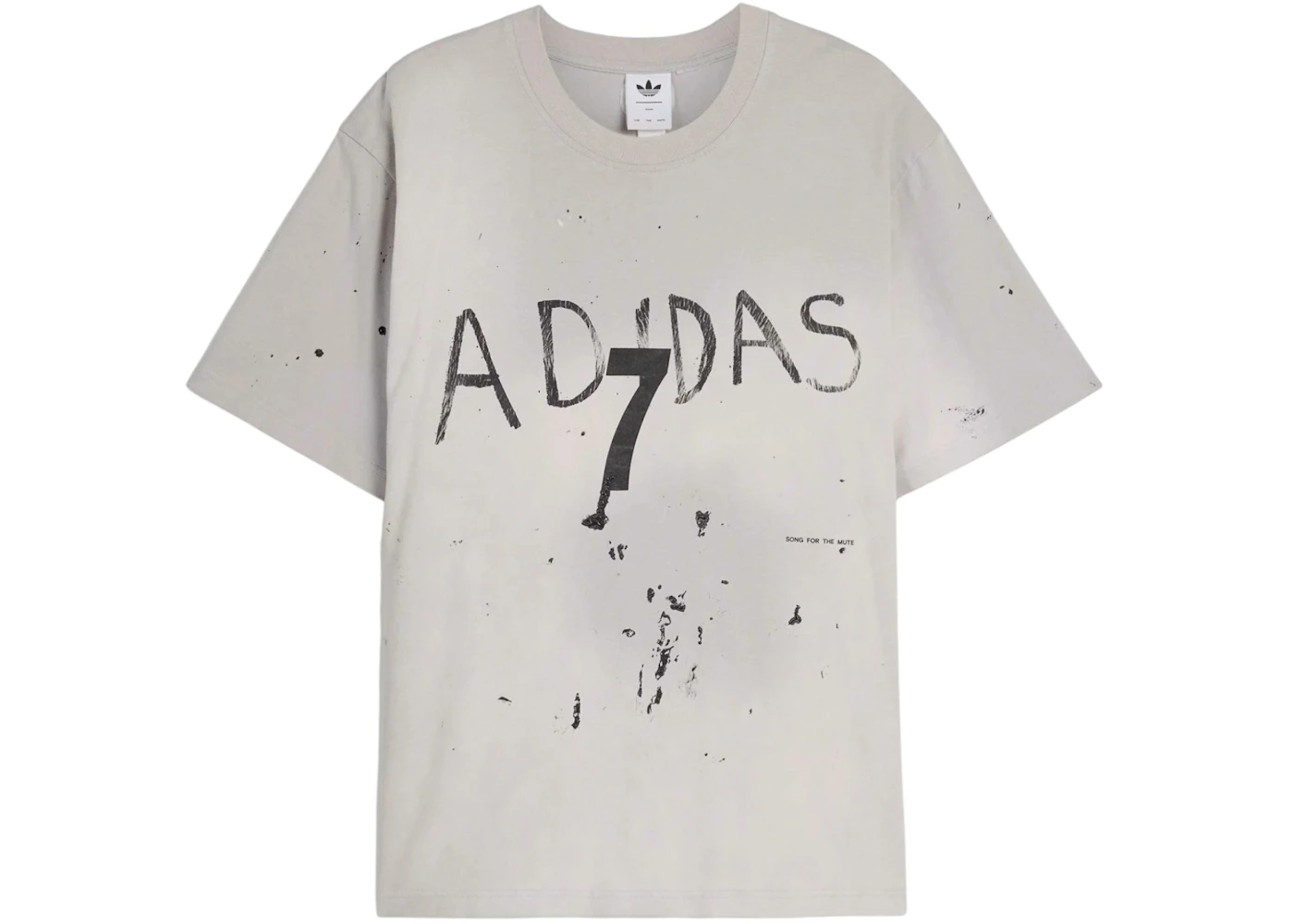 adidas x Song For The Mute Splash Dots Print T-Shirt Grey