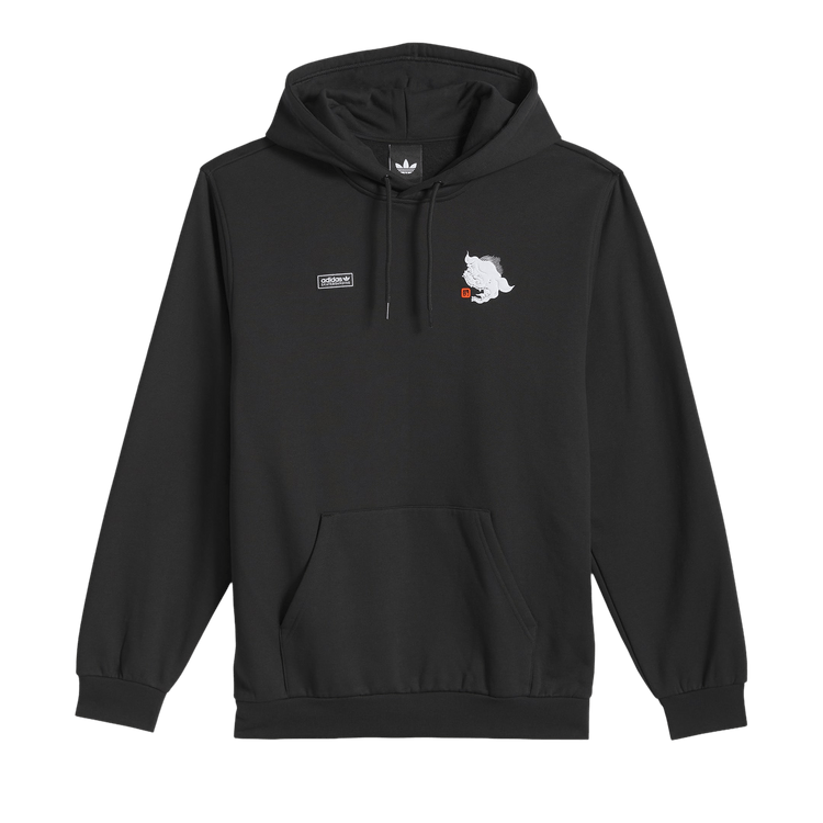 Adidas Skateboarding x Temple Of Foo Dog Hoodie 'Black'