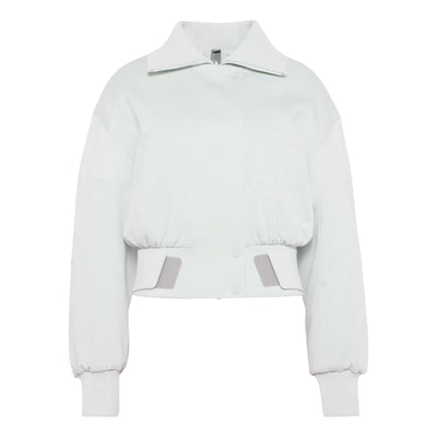 (WMNS) adidas x Stella McCartney Stadium Jacket Asia SIzing 'Clear Grey'