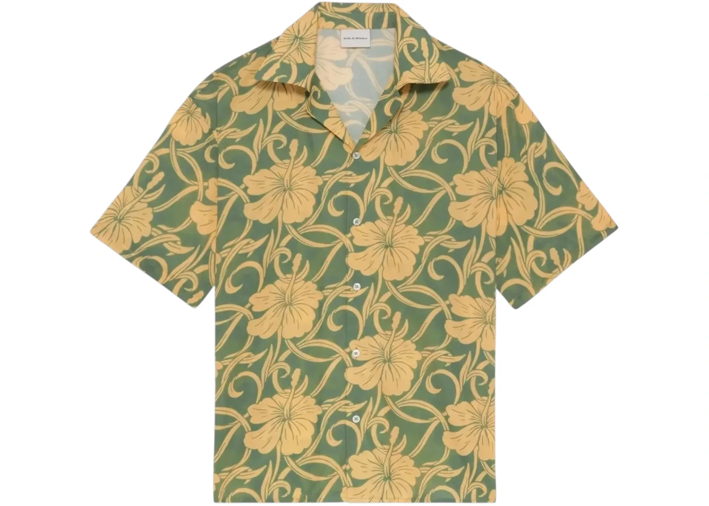 Drole De Monsieur K-SH228-CO2-88-GN Shirt Green