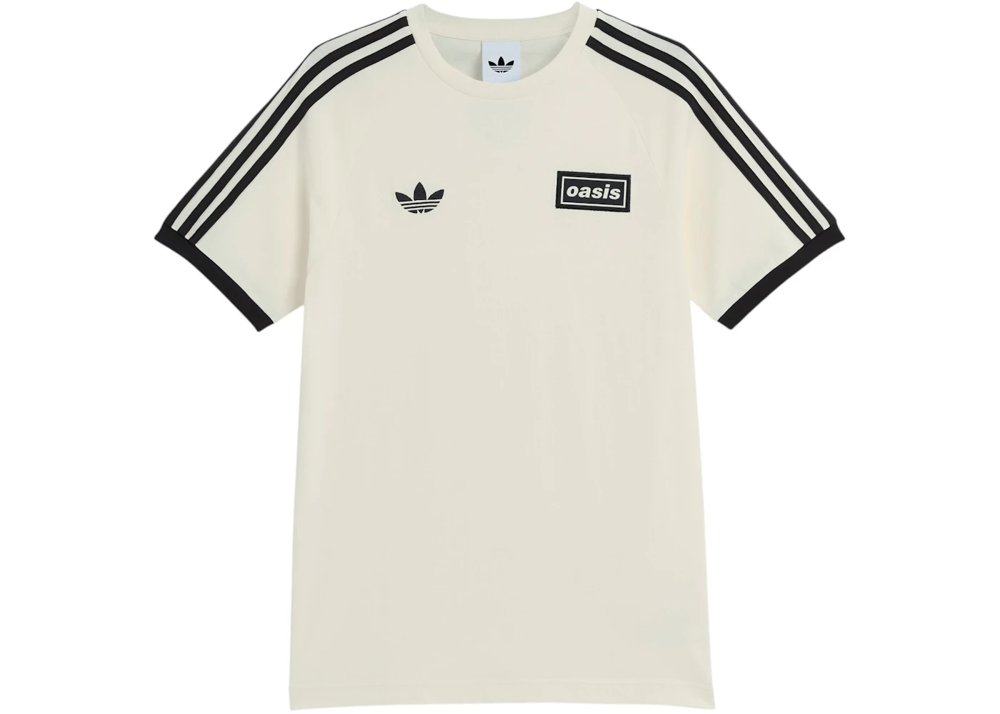 adidas Tour 3-Stripes Tee Cream White