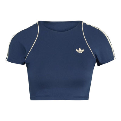 (WMNS) adidas Sport Superstar Bra T-Shirt Asia Sizing 'Night Indigo'