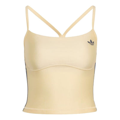 (WMNS) adidas Sport Tank Top Padded Asia Sizing 'Warm Vanilla'