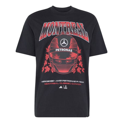 adidas Mercedes AMG Petronas Formula 1 Team Montreal T-Shirt 'Black'