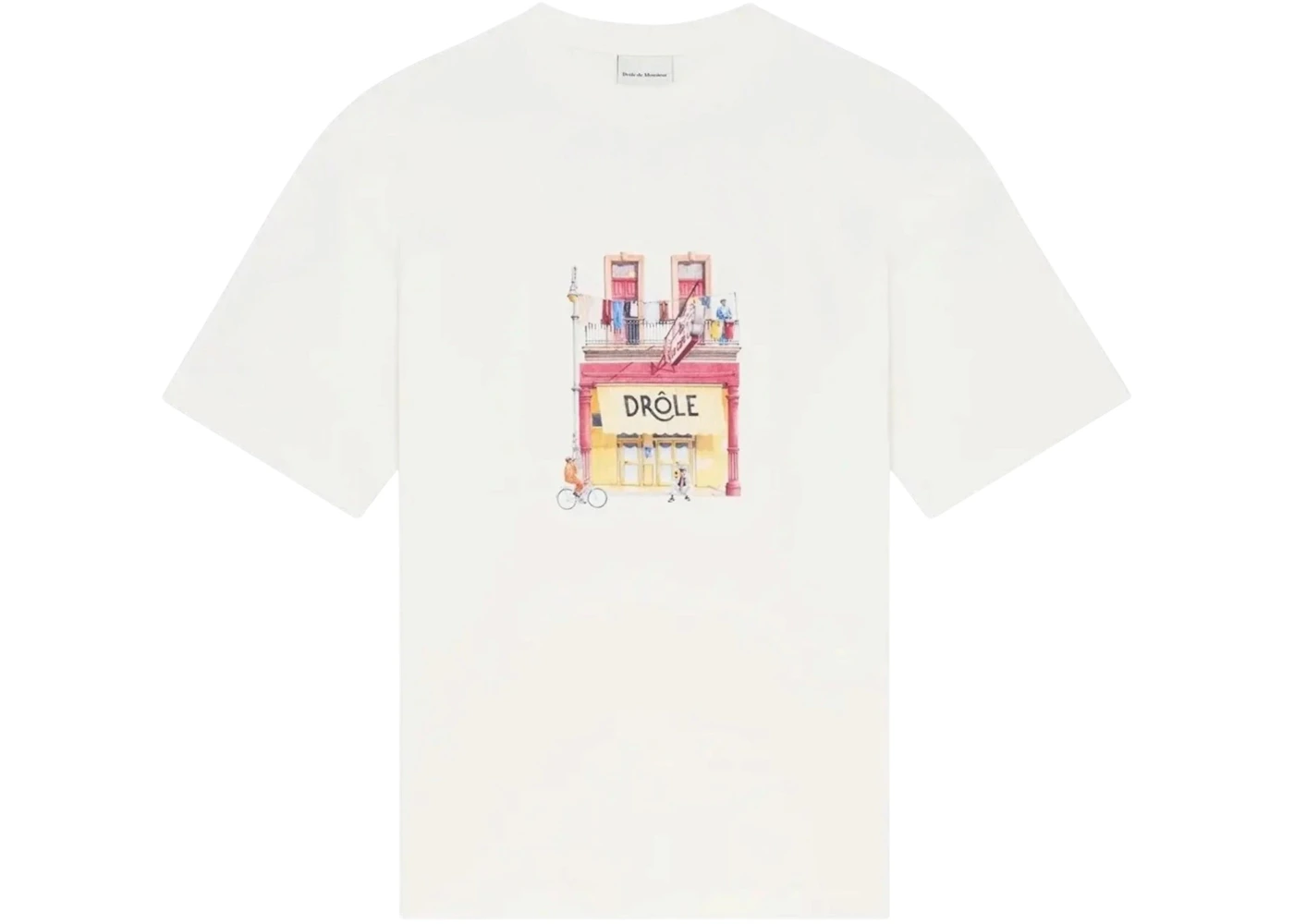 Drole De Monsieur K-TS307-CO002-OW T-shirt White
