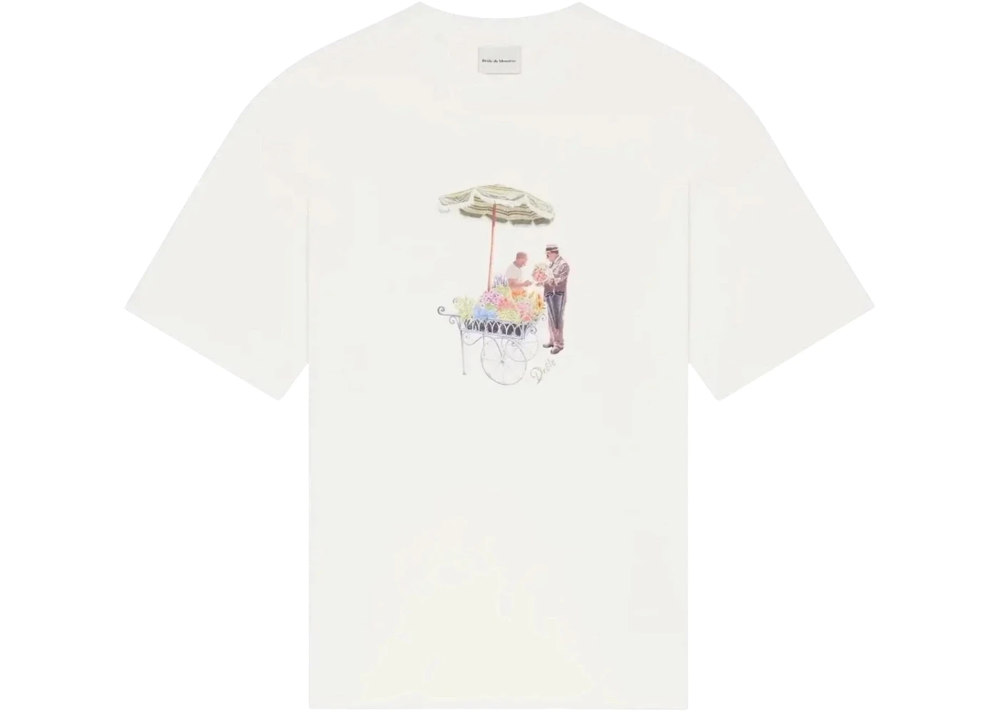 Drole De Monsieur K-TS310-CO002-OW T-shirt White