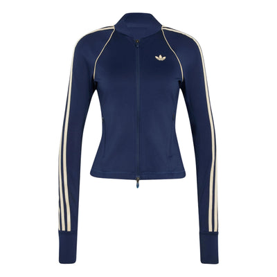 (WMNS) adidas Originals Sport Superstar Midlayer Shirt Asia Sizing 'Night Indigo'
