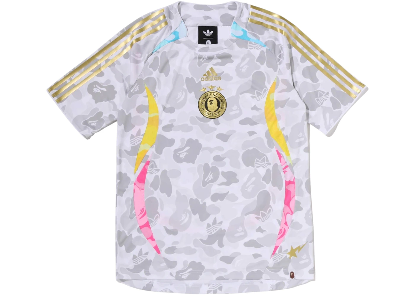 BAPE x adidas World Cup Collection Away Jersey White