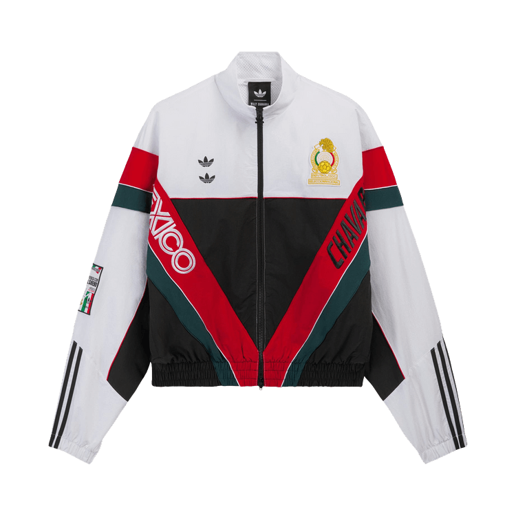 Adidas x Willy Chavarria CDM Woven Track Jacket 'Black/White'