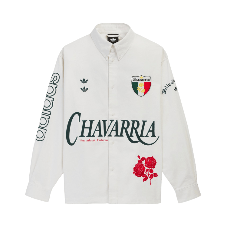 Adidas x White Chavarria Button Up Shirt 'Off White'