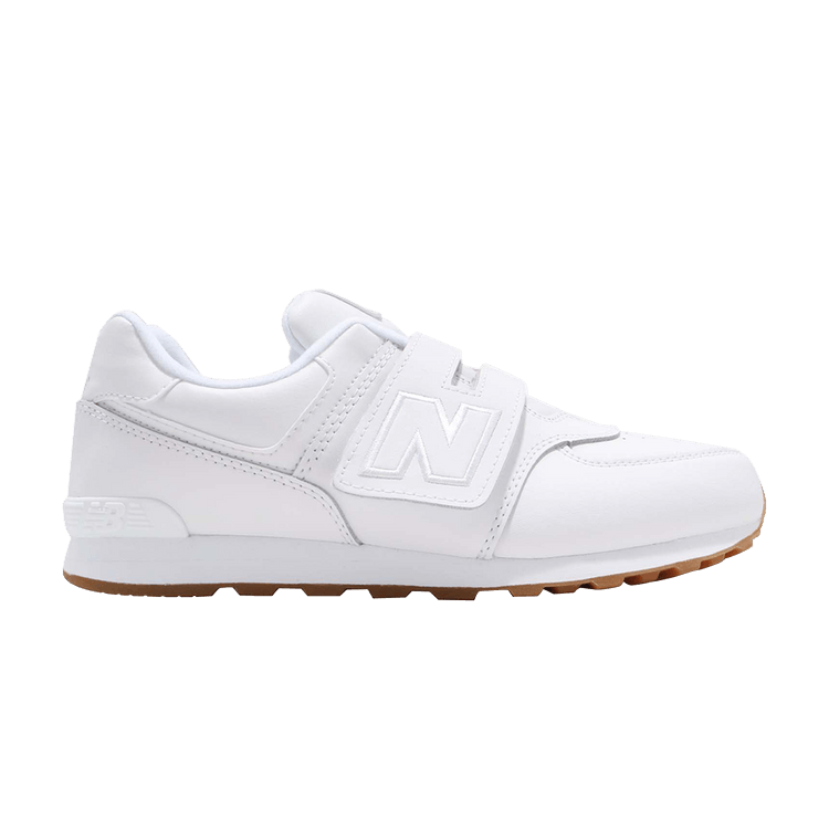 New Balance 574 Wide Kids 'White Gum'