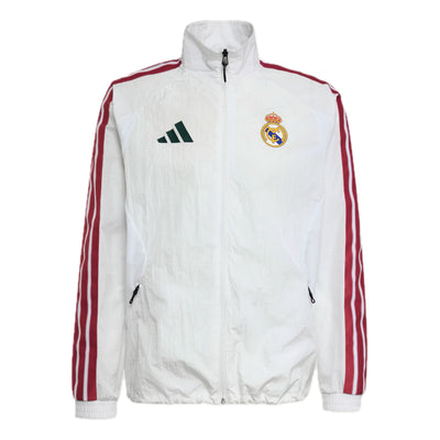 adidas Real Madrid Home Anthem Jacket Asia Sizing 'White'