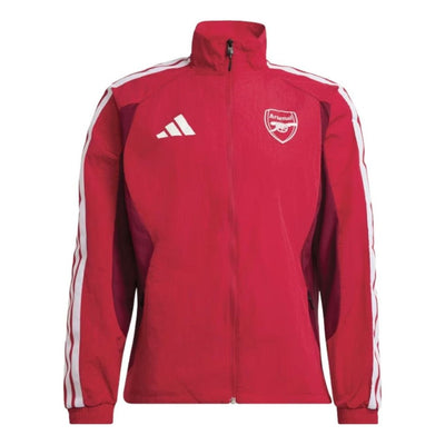 adidas Arsenal FC Home Anthem Jacket Asia Sizing 'Better Scarlet'