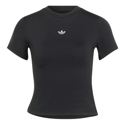 (WMNS) adidas Essentials T-Shirt Asia Sizing 'Black'