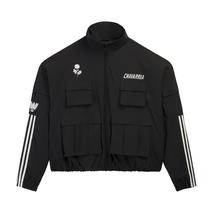Adidas x Willy Chavarria Cargo Track Jacket 'Black'