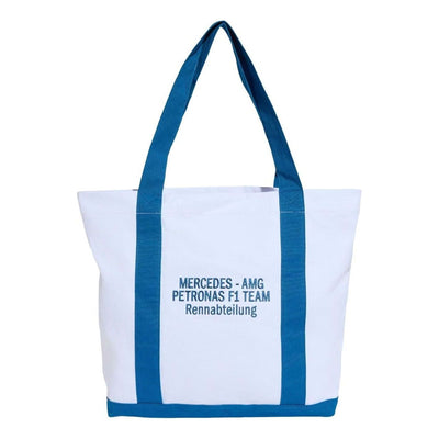 adidas x Mercedes AMG Petronas Formula 1 Team Blue Wonder Tote Bag 'White Dark Marine'