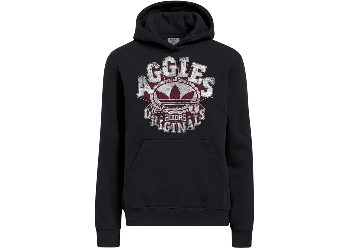 adidas Aggies Hoodie Texas A&M Black Ncaa-Tam-7c4