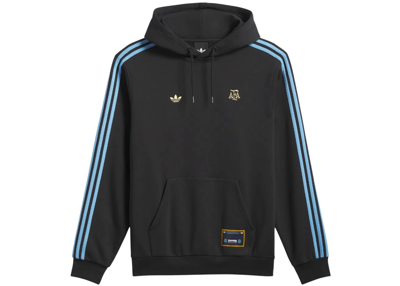 adidas x Thrasher Argentina Hoodie Black